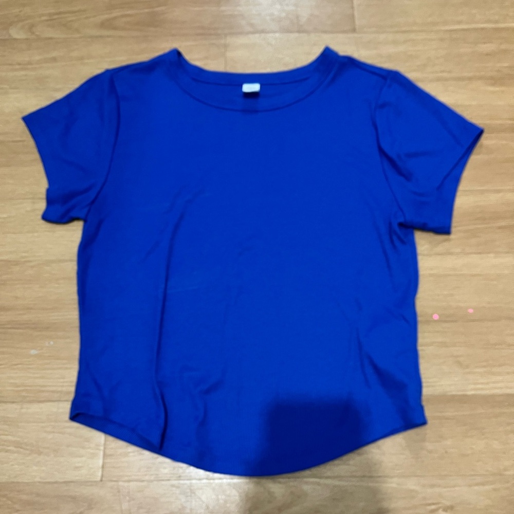 Pack of three ribbed crop tops